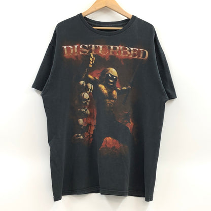 【現状渡し品】【メンズ】 DISTURBED ディスターブド 00S BAND TEE バンド 半袖Tシャツ トップス 146-260720-hn-08-fur サイズ：不明 カラー：ブラック 万代Net店