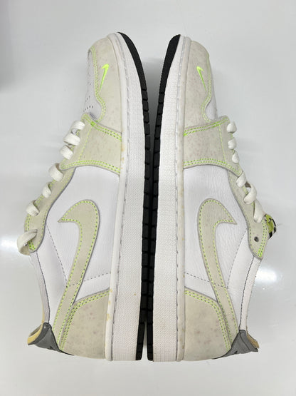 【中古品】【メンズ】 NIKE AIR JORDAN ナイキエアジョーダン AIR JORDAN 1LOW OG"GHOST GREEN"DM7837-103 エアジョーダン1ローオージーゴーストグリーン スニーカー 160-260822-YS-03-hon サイズ：28.5 カラー：WHITE/BLACK-GHOST GREEN 万代Net店