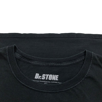 【中古品】【メンズ】 DR.STONE ドクターストーン ”石神 千空” PRINT S/S TEE プリント 半袖Tシャツ トップス 146-260720-hn-09-fur サイズ：L カラー：ブラック 万代Net店