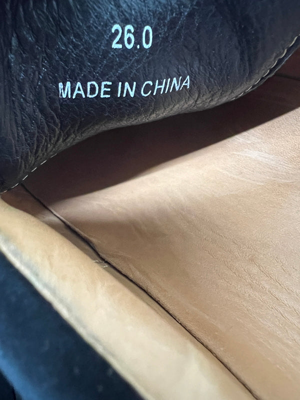 【中古品】【メンズ】 Tomo & Co トモアンドシーオー MACHI BOOTS LOW TMTK-S-0048 マチブーツロー ブーツ 靴 164-260822-YS-04-hon サイズ：26 カラー：SANDWATERR BLACK 万代Net店