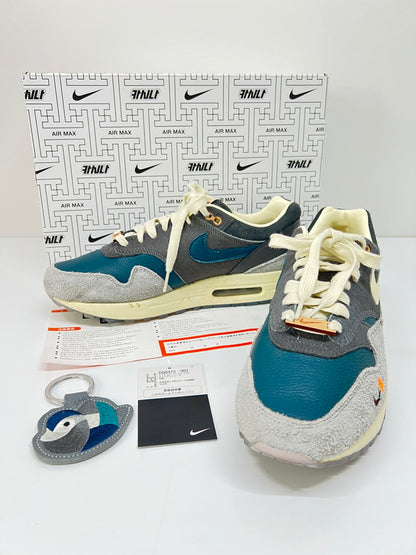 【中古品】【メンズ】 KASINA NIKE カシナ ナイキ AIR MAX 1 SP DQ8475-001 エアマックス1 SP スニーカー 靴 160-260822-YS-06-hon サイズ：27 カラー：PARTICLE GREY/DARK TEAL GREEN 万代Net店