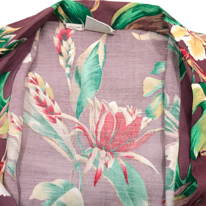 【中古品】【メンズ】 KENNINGTON ケニントン S/S ALOHA RAYON SHIRT 半袖 アロハ レーヨンシャツ カジュアルシャツ トップス 146-260722-hn-02-fur サイズ：L カラー：ブラウン系 万代Net店