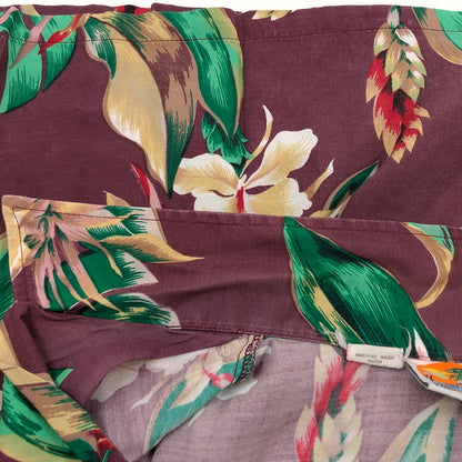【中古品】【メンズ】 KENNINGTON ケニントン S/S ALOHA RAYON SHIRT 半袖 アロハ レーヨンシャツ カジュアルシャツ トップス 146-260722-hn-02-fur サイズ：L カラー：ブラウン系 万代Net店