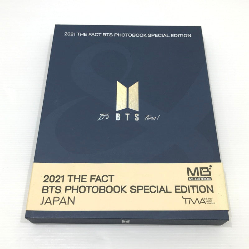 【中古品】 2021 THE FACT BTS PHOTO BOOK SPECIAL EDITION 写真集 開封済み 帯あり 帯ヤケあり ブロマイド欠品 084-260707-ti-05-tag 万代Net店