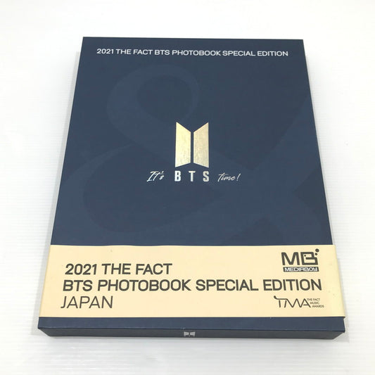 【中古品】 2021 THE FACT BTS PHOTO BOOK SPECIAL EDITION 写真集 開封済み 帯あり 帯ヤケあり ブロマイド欠品 084-260707-ti-05-tag 万代Net店