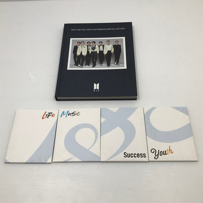 【中古品】 2021 THE FACT BTS PHOTO BOOK SPECIAL EDITION 写真集 開封済み 帯あり 帯ヤケあり ブロマイド欠品 084-260707-ti-05-tag 万代Net店