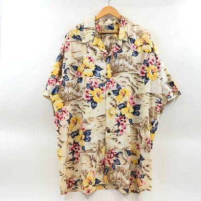 【中古品】【メンズ】 THE HAWAIIAN ORIGINAL ザ ハワイアン オリジナル S/S ALOHA SHIRT 半袖 アロハシャツ カジュアルシャツ トップス 146-260722-hn-03-fur サイズ：3XL カラー：マルチカラー 万代Net店