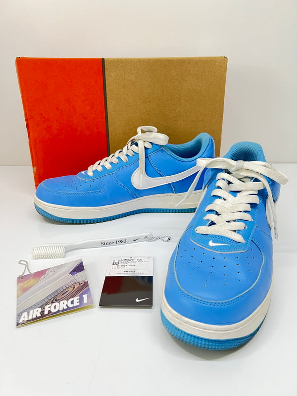 【中古品】【メンズ】 NIKE ナイキ AIR FORCE 1 LOW RETRO COLOR OF THE MONTH DM0576-400 エアフォース1LOWレトロカラーオブザマンス スニーカー 靴 160-260822-YS-07-hon サイズ：28.5 カラー：UNIVERSITY BLUE/WHITE 万代Net店