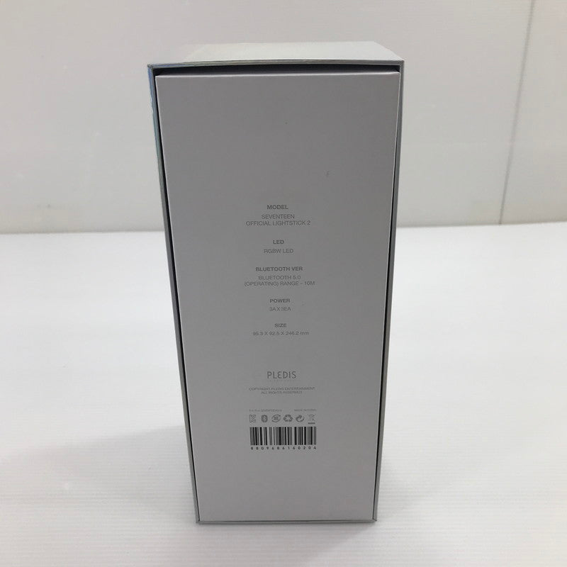 【中古品】 SEVENTEEN OFFICIAL LIGHT STICK VER.2 ペンライト 084-260424-yk-12-tag 万代Net店
