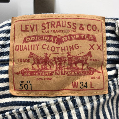 【メンズ】 Levi's リーバイス LEVI'S NIGO HICKORY STRIPE 501 158-241013-SU-4-tom 万代Net店