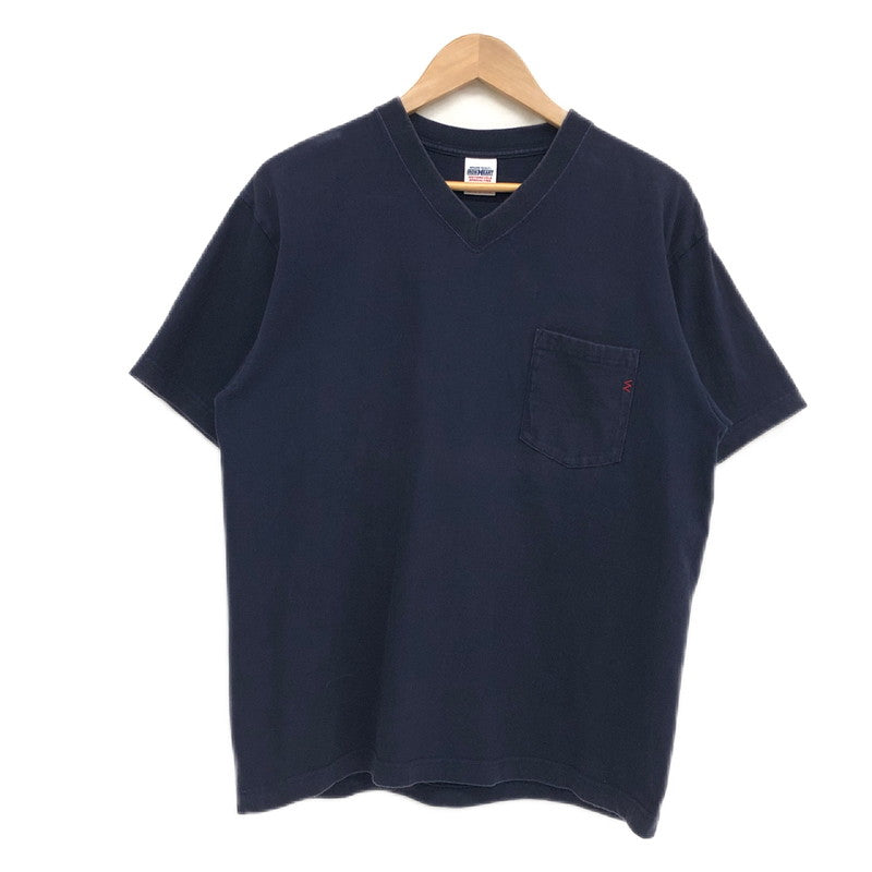 【現状渡し品】【メンズ】 IRON HEART アイアンハート S/S TEE ショートスリーブ Tシャツ 半袖 トップス 145-250521-hn-02-fur サイズ：M カラー：ネイビー 万代Net店