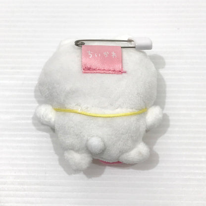 【現状渡し品】 ちいかわ なかよしぬいぐるみバッジ ちいかわらんど ちいかわ 非売品 本体のみ 布タグにヤケあり 039-260707-ti-04-tag 万代Net店