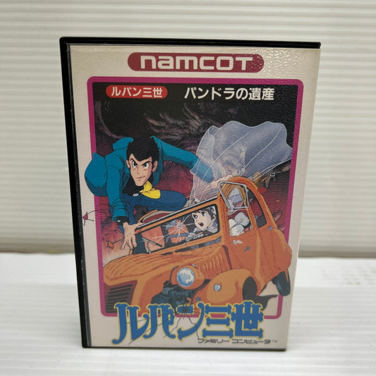 【中古品】 ルパン三世 パンドラの遺産 ファミコン FC 023-251206-SH-03-min 万代Net店