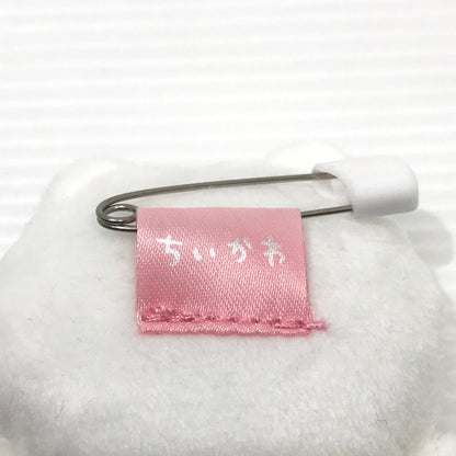 【現状渡し品】 ちいかわ なかよしぬいぐるみバッジ ちいかわらんど ちいかわ 非売品 本体のみ 布タグにヤケあり 039-260707-ti-04-tag 万代Net店