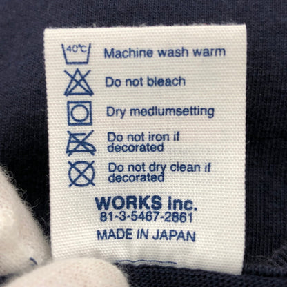 【現状渡し品】【メンズ】 IRON HEART アイアンハート S/S TEE ショートスリーブ Tシャツ 半袖 トップス 145-250521-hn-02-fur サイズ：M カラー：ネイビー 万代Net店