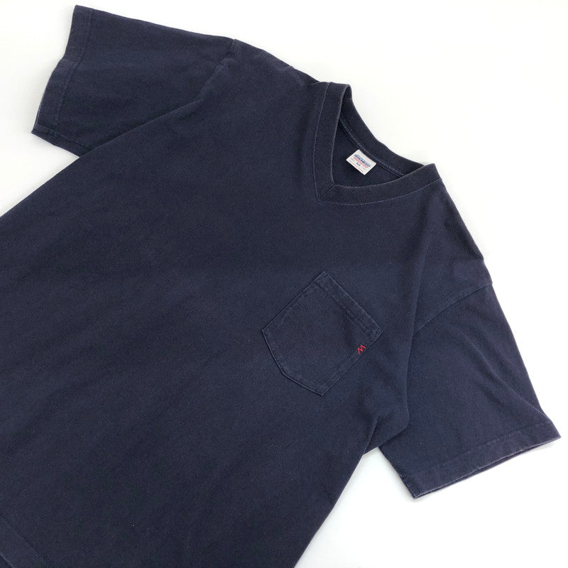 【現状渡し品】【メンズ】 IRON HEART アイアンハート S/S TEE ショートスリーブ Tシャツ 半袖 トップス 145-250521-hn-02-fur サイズ：M カラー：ネイビー 万代Net店