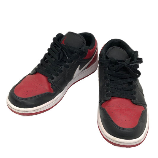 【現状渡し品】【メンズ】 NIKE ナイキ AIR JORDAN 1 LOW "BRED" 553558-066 エアジョーダン 1 ロー "ブレッド" スニーカー シューズ 靴 160-250104-hn-04-fur サイズ：26.0cm US 8 カラー：レッド/ブラック 万代Net店