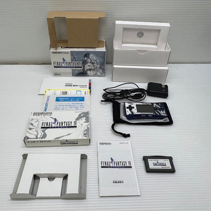 【中古品】 ファイナルファンタジー4 アドバンス+天野喜孝デザインゲームボーイミクロ同梱版 E3版 FF4 023-251206-SH-06-min 万代Net店