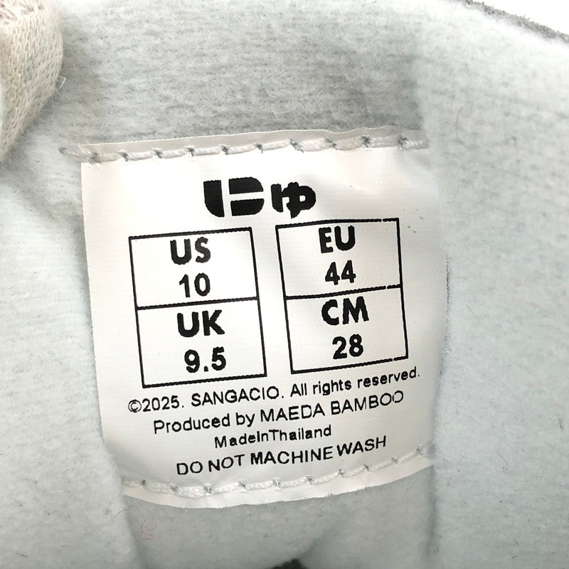 【中古品】【メンズ】 SANGACIO サンガッチョ にゅ～ず10周年限定モデル スニーカー シューズ 靴 162-260502-hn-04-fur サイズ：28.0cm US 10 カラー：グレー/ホワイト 万代Net店
