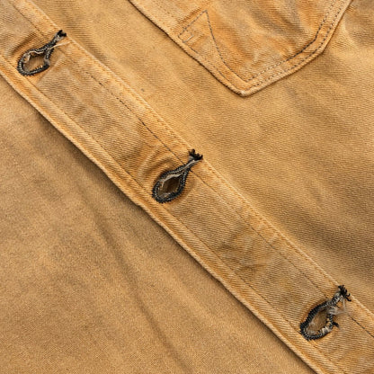 【ジャンク品】【メンズ】 SUGAR CANE シュガーケーン WORK SHIRT 241 ワークシャツ カジュアルシャツ 長袖 トップス 145-260205-hn-03-fur サイズ：36 カラー：ライトブラウン系 万代Net店