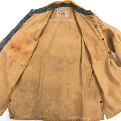 【ジャンク品】【メンズ】 SUGAR CANE シュガーケーン WORK SHIRT 241 ワークシャツ カジュアルシャツ 長袖 トップス 145-260205-hn-03-fur サイズ：36 カラー：ライトブラウン系 万代Net店