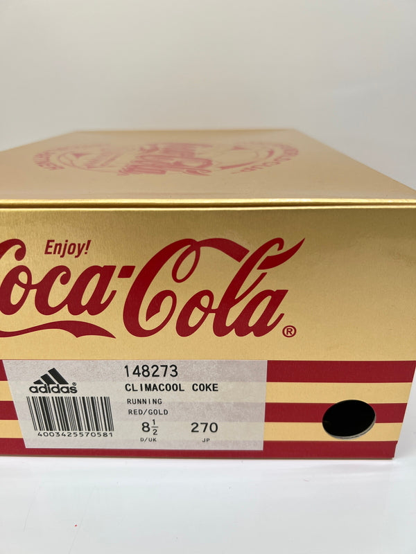 【現状渡し品】【メンズ】 ADIDAS アディダス CLIMACOOL COKE 2002日韓W杯限定モデル 148273 クライマクール コカ・コーラ スニーカー 靴 161-260822-YS-11-hon サイズ：27 カラー：RED/GOLD 万代Net店