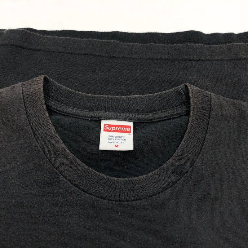 【現状渡し品】【メンズ】 SUPREME シュプリーム 21SS FUCK TEE プリント 半袖Tシャツ トップス 149-261014-hn-02-fur サイズ：M カラー：ブラック 万代Net店