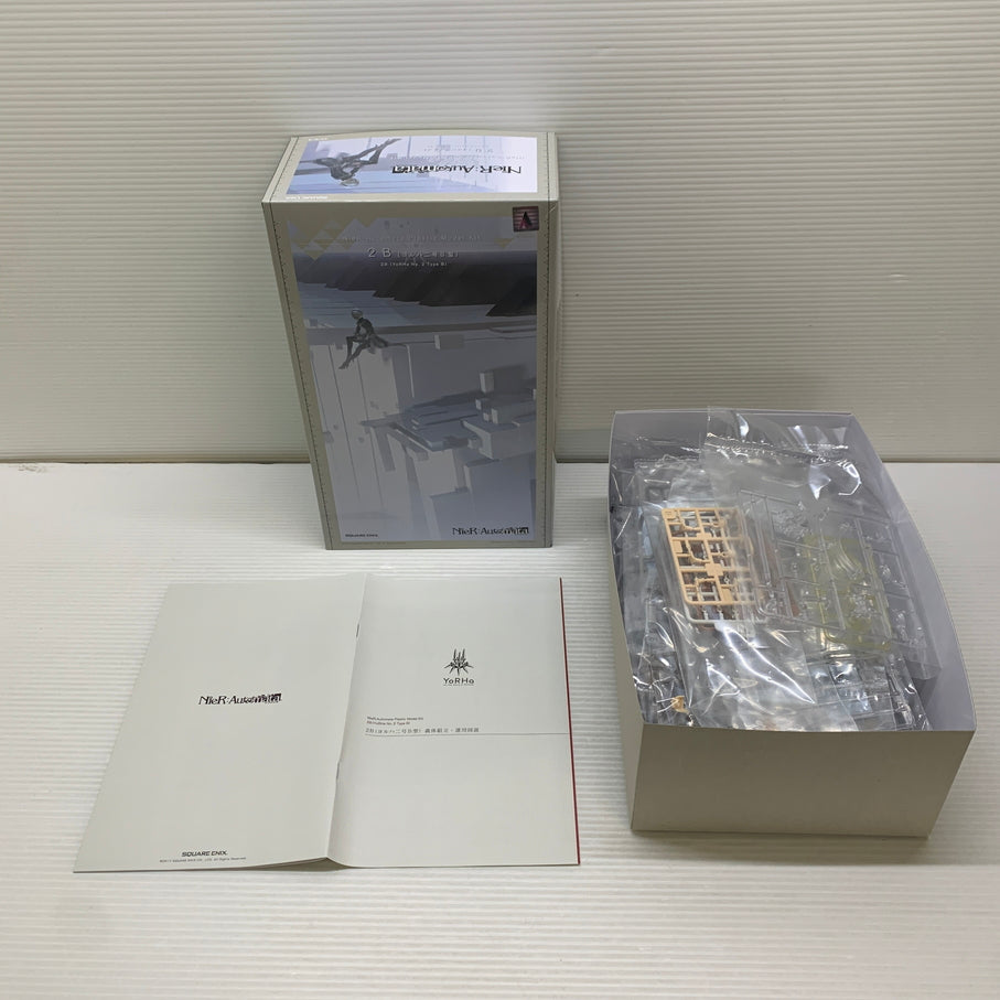 【現状渡し品】 2B ヨルハ二号B型 プラスチックモデルキット 「NieR：Automata」 ニーアオートマタ 未組立 箱あり スクウェア・エニックス 059-260825-YT-10-min 万代Net店