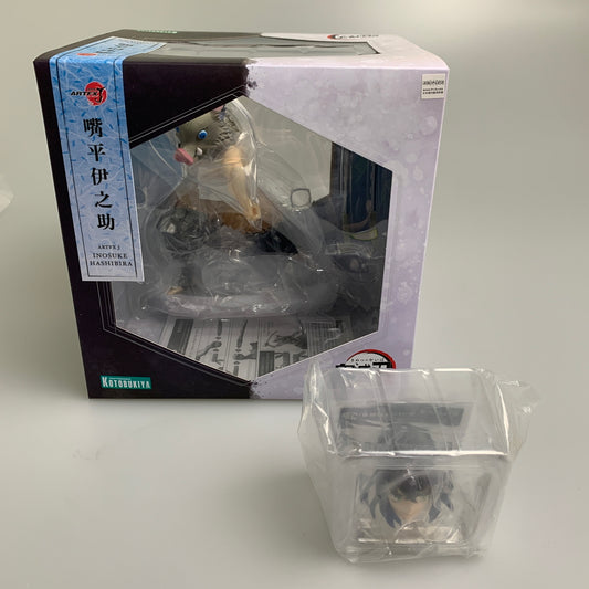 【中古美品】 ARTFX J 嘴平伊之助 鬼滅の刃 フィギュア 051-260708-zi-18-min 万代Net店