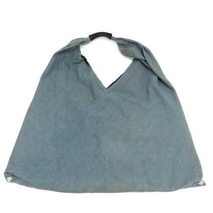 【現状渡し品】【メンズ/レディース】 MAISON MARGIELA メゾンマルジェラ MM6 JAPANESE TOTE BAGS41WD0012 ジャパニーズトートバッグ デニム地 バッグ 鞄 188-260721-rs-09-fur カラー：ライトインディゴ 万代Net店