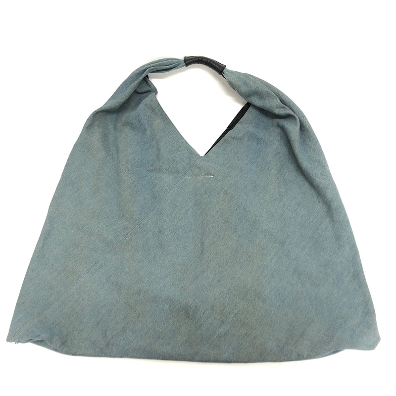 【現状渡し品】【メンズ/レディース】 MAISON MARGIELA メゾンマルジェラ MM6 JAPANESE TOTE BAGS41WD0012 ジャパニーズトートバッグ デニム地 バッグ 鞄 188-260721-rs-09-fur カラー：ライトインディゴ 万代Net店