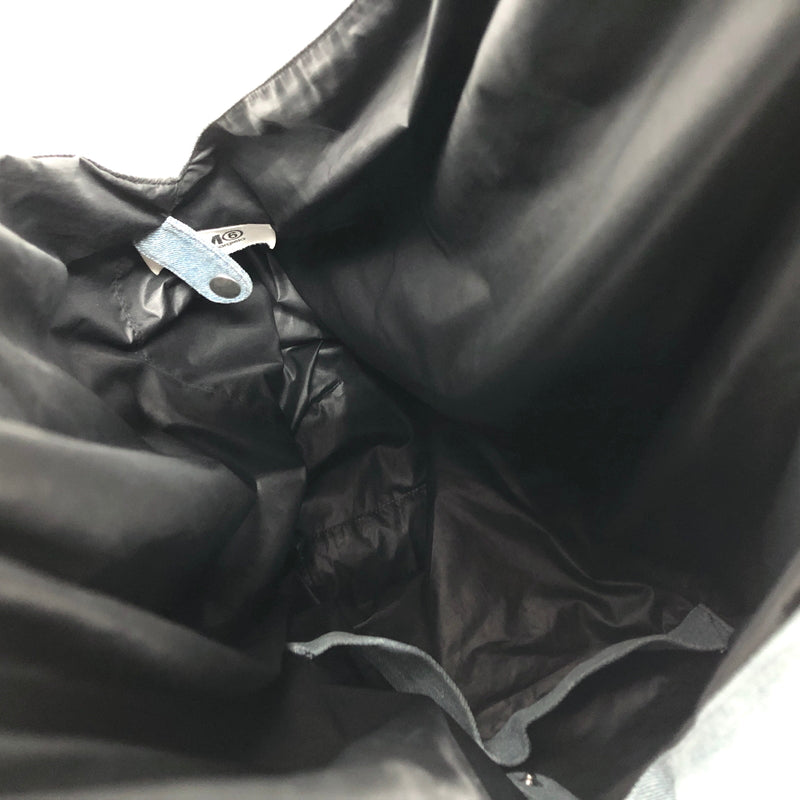 【現状渡し品】【メンズ/レディース】 MAISON MARGIELA メゾンマルジェラ MM6 JAPANESE TOTE BAGS41WD0012 ジャパニーズトートバッグ デニム地 バッグ 鞄 188-260721-rs-09-fur カラー：ライトインディゴ 万代Net店