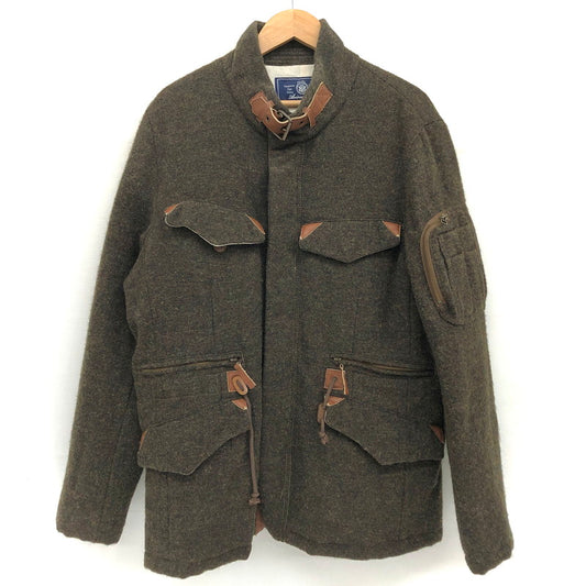 【現状渡し品】【メンズ】 AVIREX アヴィレックス M-65 JACKET 6122058 ミリタリージャケット アウター アメカジ系  145-250106-rs-06-fur サイズ：XL カラー：ブラウン系 万代Net店