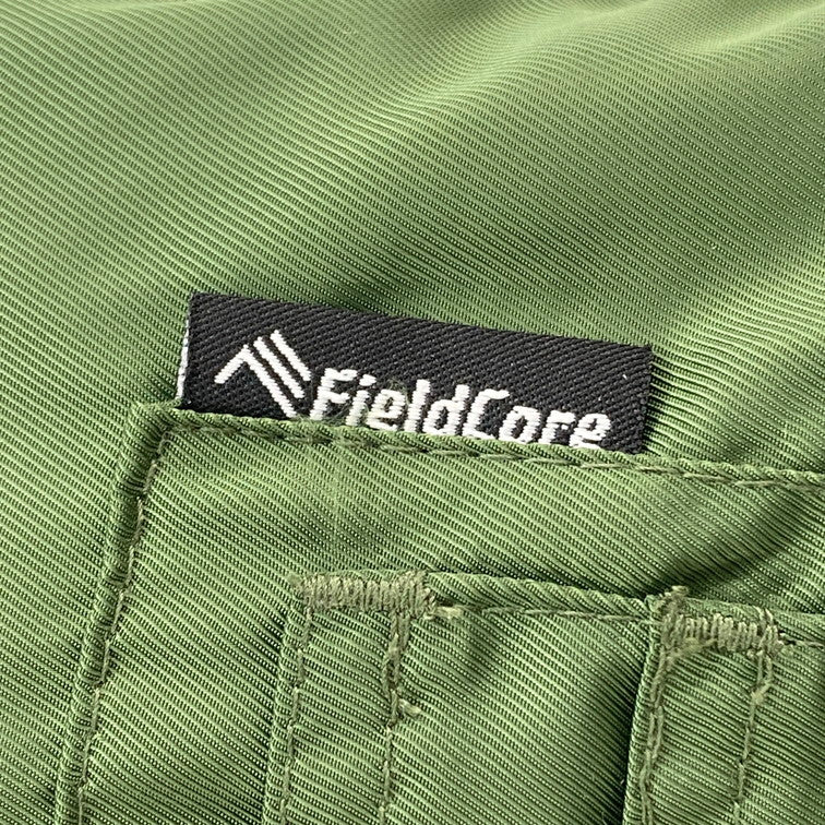 【中古美品】【メンズ】 FIELDCORE HJ002 MA-1 フライトジャケット 147-260121-WA-12-iwa サイズ：LL カラー：カーキ 万代Net店