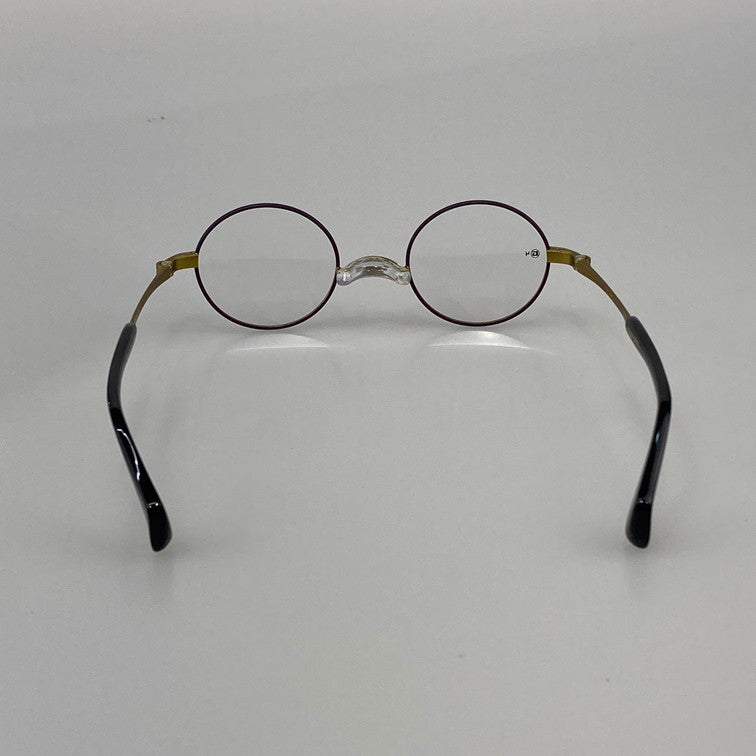 【中古品】【メンズ/レディース】 G4 old&new 1668 一山メガネフレーム 43□22-142 ケース付き 203-251215-WA-09-iwa カラー：ブラウン系 ゴールド ブラック 万代Net店