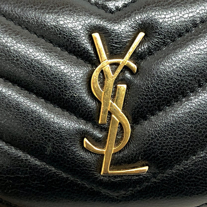 【現状渡し品】【レディース】 SAINT LAURENT サンローラン 753788 AAA44 コインケース 小銭入れ ミニ財布 180-260722-rs-02-fur カラー：ブラック 万代Net店