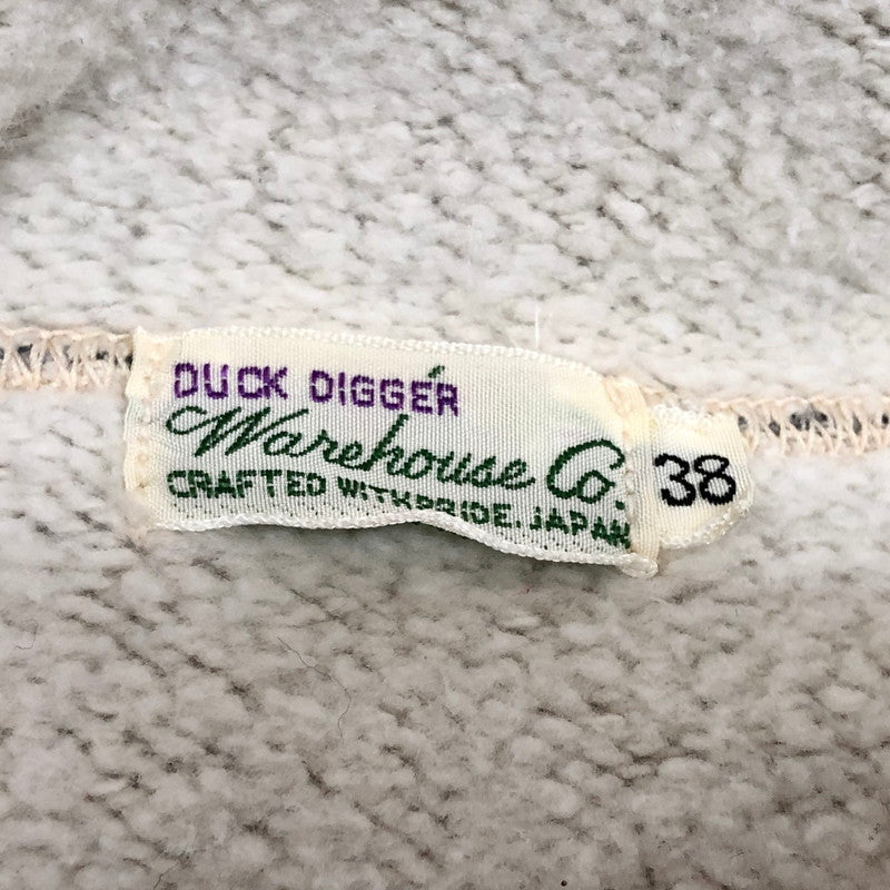 【中古品】【メンズ】 WAREHOUSE ウエアハウス SEPARATE POCKET HOODIE Lot.453 スウェット パーカー 長袖 トップス 145-260206-rs-01-fur サイズ：38 カラー：グレー 万代Net店