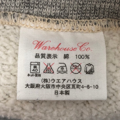 【中古品】【メンズ】 WAREHOUSE ウエアハウス SEPARATE POCKET HOODIE Lot.453 スウェット パーカー 長袖 トップス 145-260206-rs-01-fur サイズ：38 カラー：グレー 万代Net店