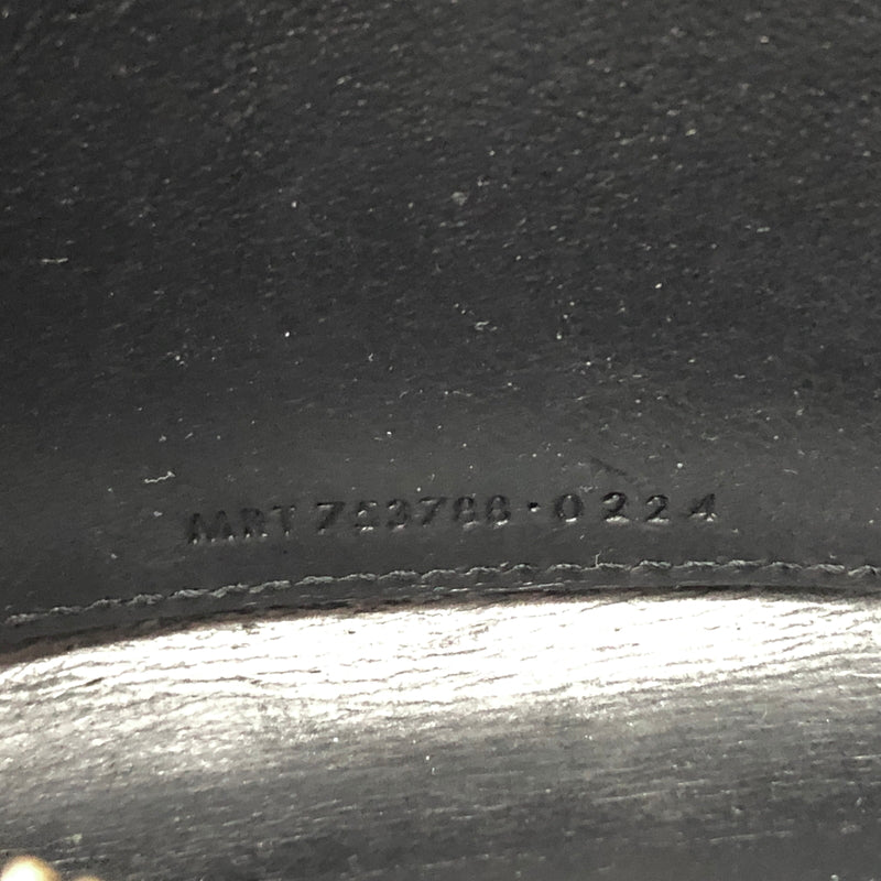 【現状渡し品】【レディース】 SAINT LAURENT サンローラン 753788 AAA44 コインケース 小銭入れ ミニ財布 180-260722-rs-02-fur カラー：ブラック 万代Net店