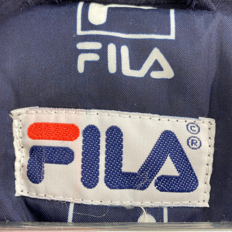 【中古品】【メンズ】 FILA フィラ 90S PUFFY JACKET アウター 146-260122-WA-01-iwa サイズ：不明 カラー：ネイビー レッド ホワイト 万代Net店
