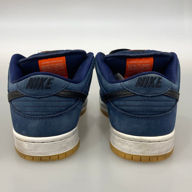 【中古品】【メンズ】 NIKE ナイキ CW7463-401 SB DUNK LOW PRO ISO MIDNIGHT NAVY BLACK 160-251015-WA-06-iwa サイズ：26 カラー：MIDNIGHT NAVY/BLACK 万代Net店