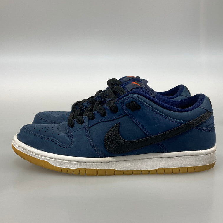 【中古品】【メンズ】 NIKE ナイキ CW7463-401 SB DUNK LOW PRO ISO MIDNIGHT NAVY BLACK 160-251015-WA-06-iwa サイズ：26 カラー：MIDNIGHT NAVY/BLACK 万代Net店