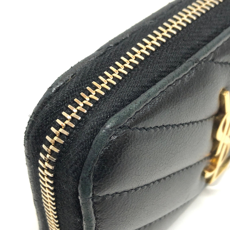 【現状渡し品】【レディース】 SAINT LAURENT サンローラン 753788 AAA44 コインケース 小銭入れ ミニ財布 180-260722-rs-02-fur カラー：ブラック 万代Net店