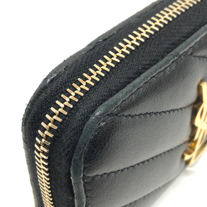 【現状渡し品】【レディース】 SAINT LAURENT サンローラン 753788 AAA44 コインケース 小銭入れ ミニ財布 180-260722-rs-02-fur カラー：ブラック 万代Net店