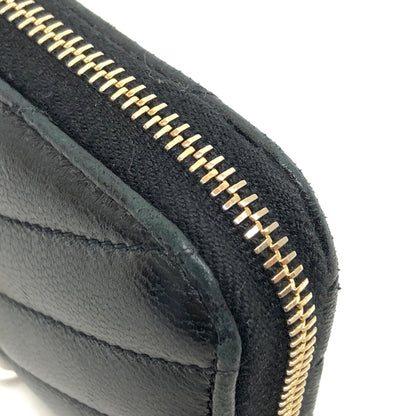 【現状渡し品】【レディース】 SAINT LAURENT サンローラン 753788 AAA44 コインケース 小銭入れ ミニ財布 180-260722-rs-02-fur カラー：ブラック 万代Net店