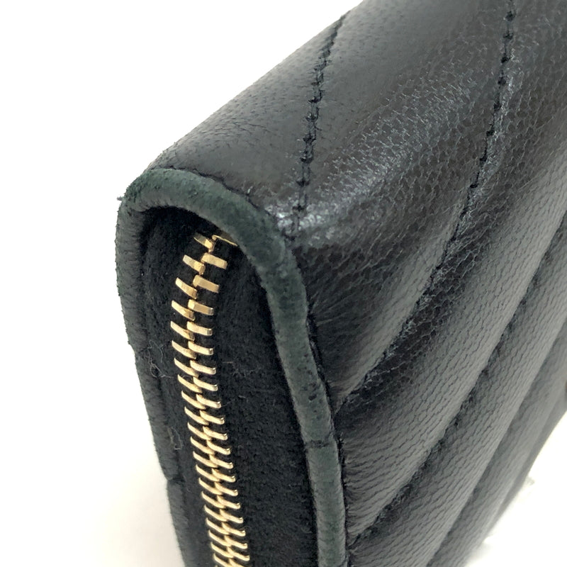 【現状渡し品】【レディース】 SAINT LAURENT サンローラン 753788 AAA44 コインケース 小銭入れ ミニ財布 180-260722-rs-02-fur カラー：ブラック 万代Net店