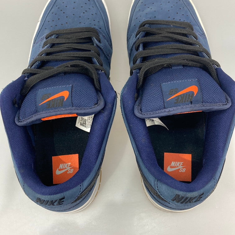 【中古品】【メンズ】 NIKE ナイキ CW7463-401 SB DUNK LOW PRO ISO MIDNIGHT NAVY BLACK 160-251015-WA-06-iwa サイズ：26 カラー：MIDNIGHT NAVY/BLACK 万代Net店