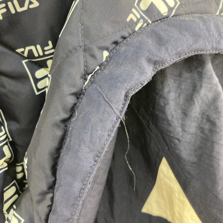 【中古品】【メンズ】 FILA フィラ 90S PUFFY JACKET アウター 146-260122-WA-01-iwa サイズ：不明 カラー：ネイビー レッド ホワイト 万代Net店