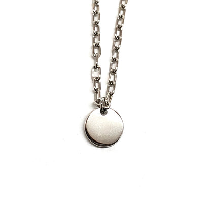 【中古品】【メンズ/レディース】 UNDERCOVER アンダーカバー U LOGO NECKLACE UP1F4N01 ロゴ ネックレス シルバー 925 アクセサリー 192-260722-rs-03-fur カラー：シルバー 万代Net店