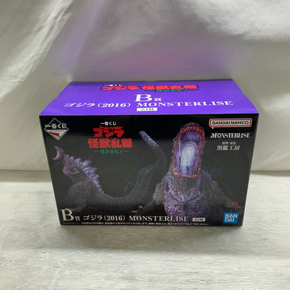 【中古品】 一番くじ ゴジラ 怪獣乱舞 荒ぶるモノ B賞 ゴジラ 2016 MONSTERLISE フィギュア バンダイ 箱あり 044-260827-YT-06-min 万代Net店
